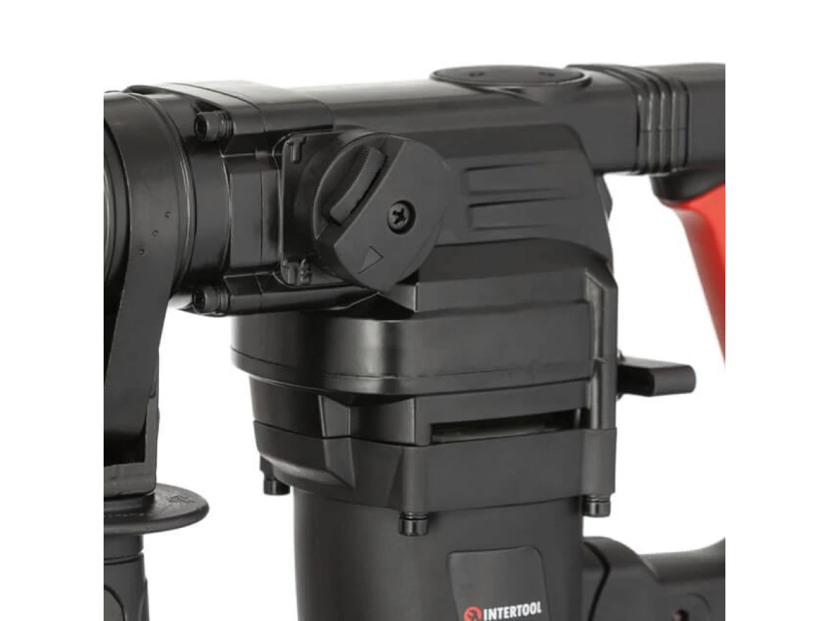 Перфоратор 1250Вт, 3 режима, 0-800 об/мин, 0-3900 уд/мин, 4 Дж, регулировка оборотов INTERTOOL WT-0161 