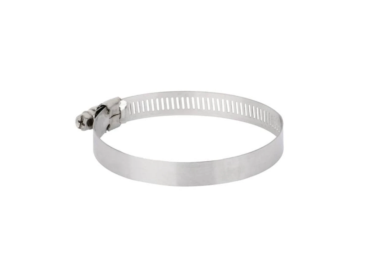 Хомут нержавіюча сталь 12,7 мм, D - 65-89 мм INTERTOOL TC-1165 