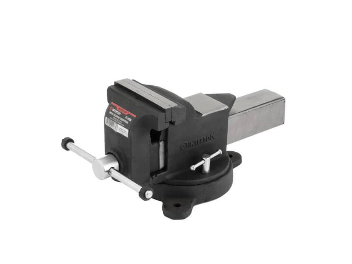 Тиски слесарные поворотные 125 мм STORM INTERTOOL HT-0086 