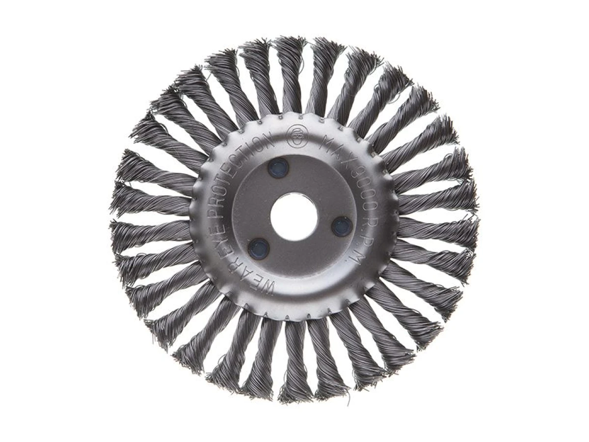 Щітка кільцева 180x22.2 мм (пучки крученого дроту) INTERTOOL BT-7180 