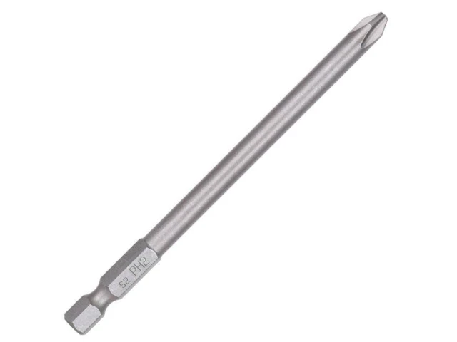 Подовжена викруткова насадка PH2*100 мм INTERTOOL VT-0072 