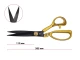 Ножиці №10 Gold, BVEKADO 