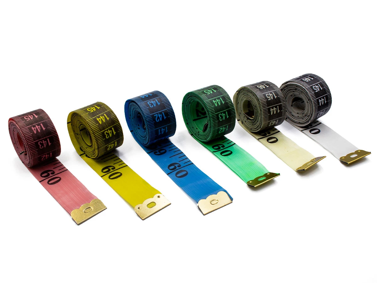 Метр в пластиковом боксе цветной, 1,5м 