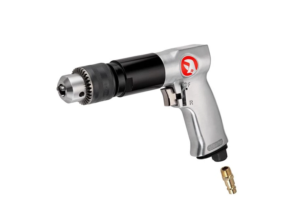 Дриль пневматичний з реверсом, патрон 1,5-13 мм, 1/2" INTERTOOL PT-0901 