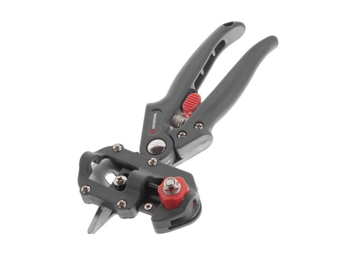 Секатор для щеплення 200мм, Carbon INTERTOOL FT-1020 