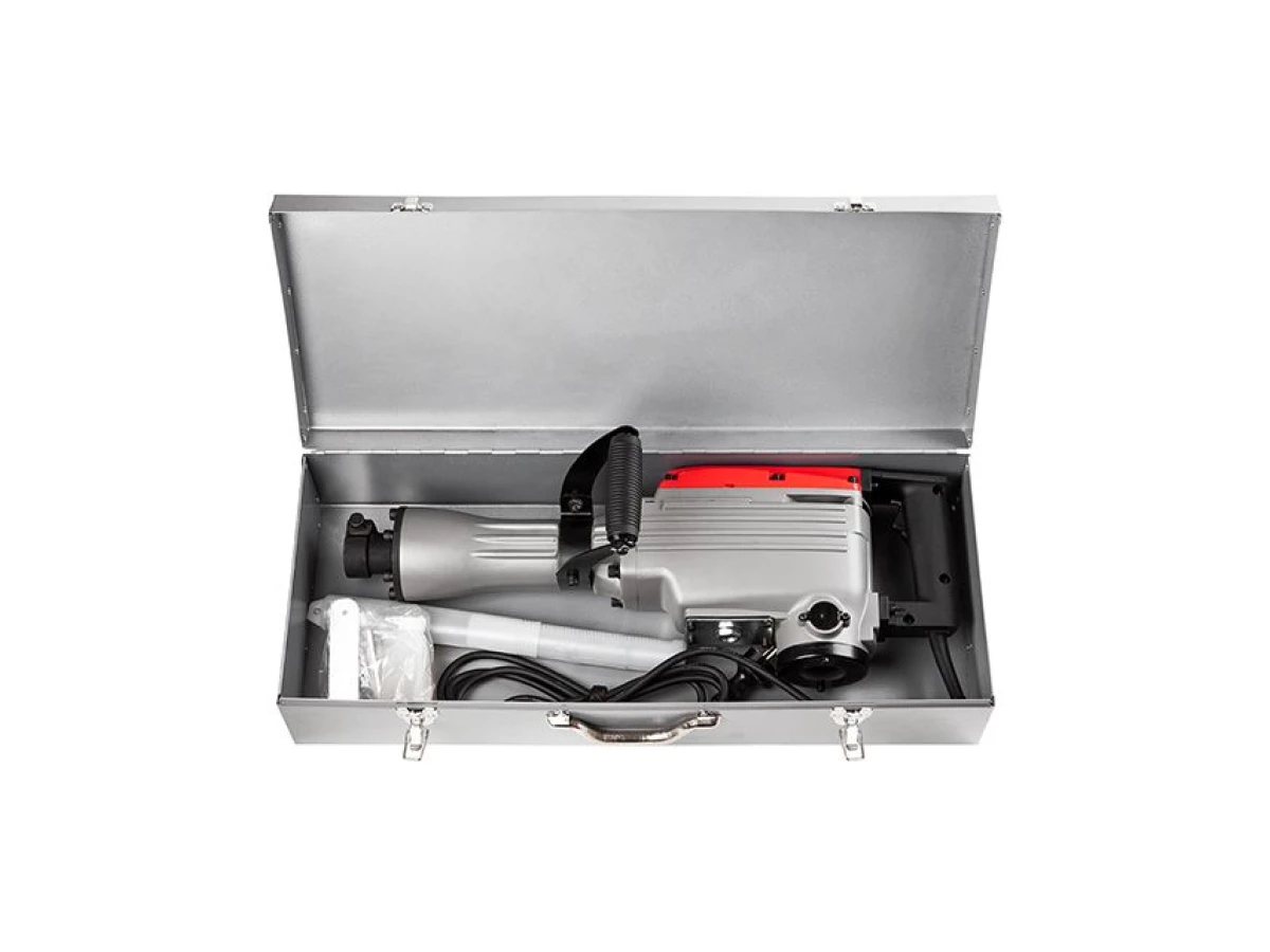 Молоток отбойный SDS Hex 1050 Вт, 1400 удар/мин, 42 Дж, металлический кейс INTERTOOL DT-0198 