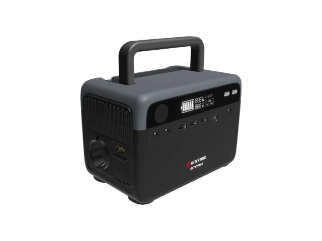 Станция зарядная портативная 0.3 кВт, 230.4 Втч, LiFeP04 INTERTOOL WT-7000 