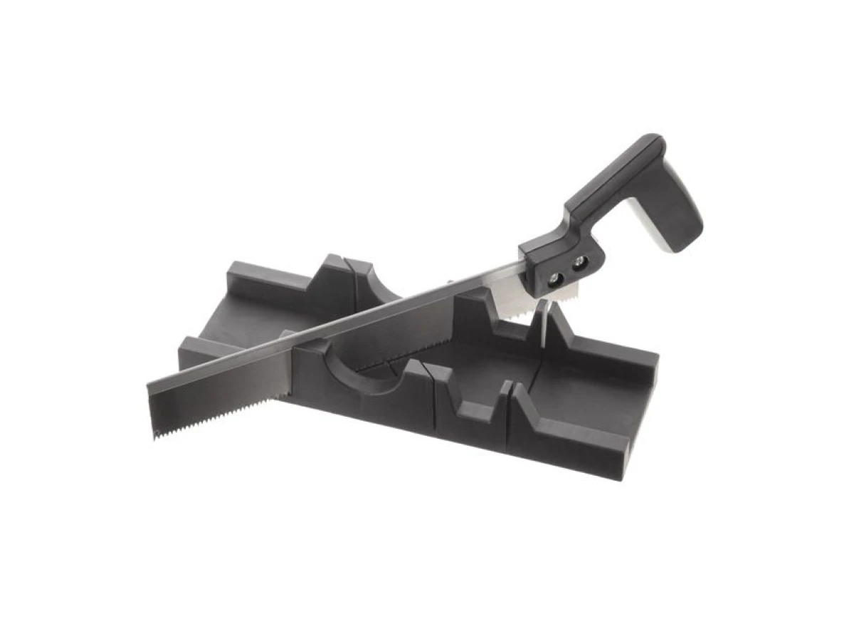 Стусло пластмасове із обушковою пилкою 300 мм (дрібний зуб) HT-0710 