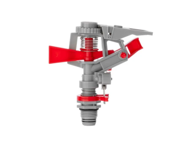Дождеватель пульсирующий с полной/частичной зоной полива, круг/сектор полива до 12 м, PP, ABS INTERTOOL GE-0065 