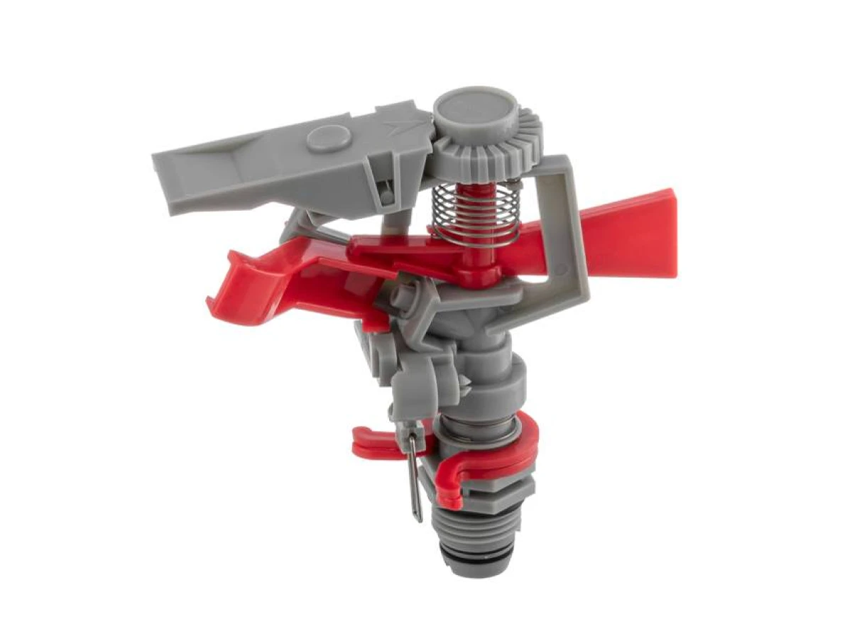 Дождеватель пульсирующий с полной/частичной зоной полива, круг/сектор полива до 12 м, PP, ABS INTERTOOL GE-0065 