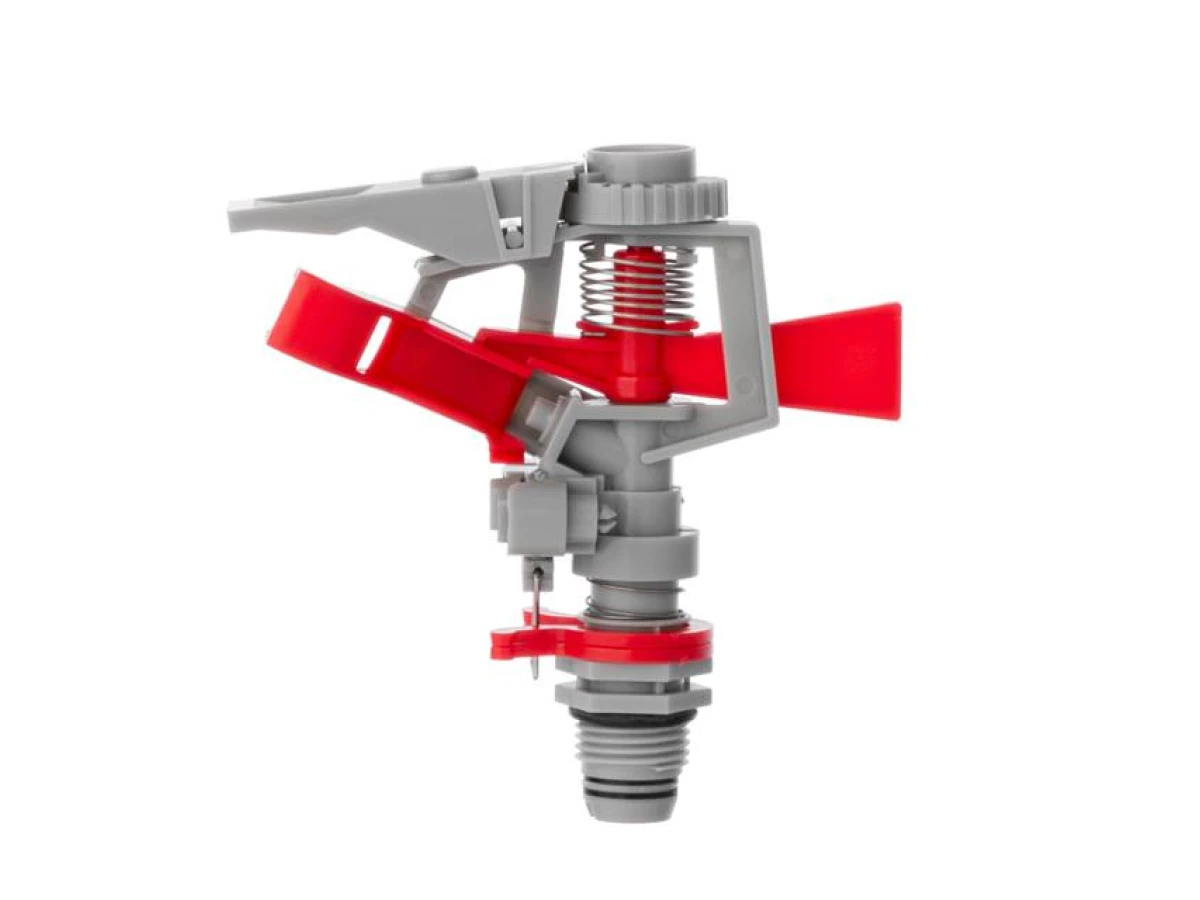 Дождеватель пульсирующий с полной/частичной зоной полива, круг/сектор полива до 12 м, PP, ABS INTERTOOL GE-0065 