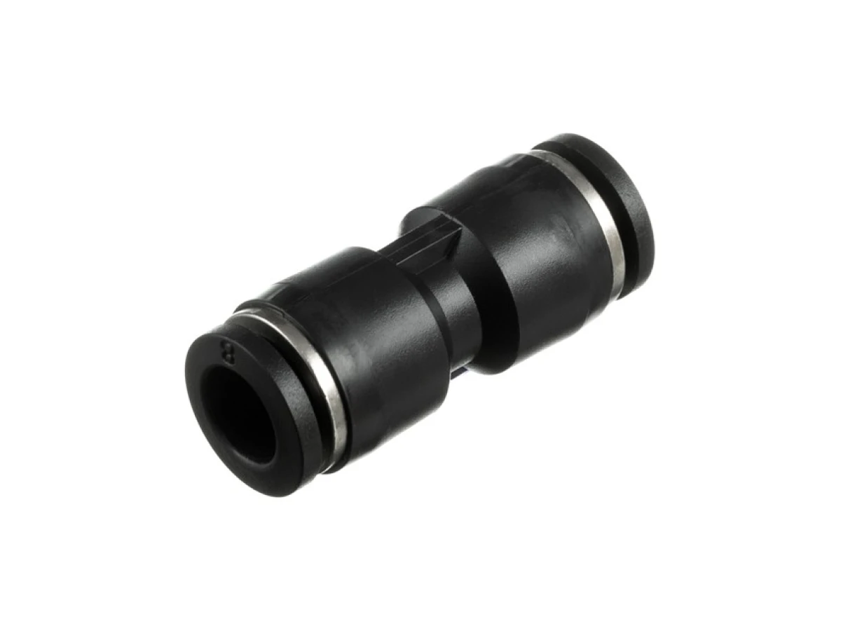 З'єднання цангове пряме для поліуретанових та ін. шлангів 8*8 мм INTERTOOL PT-2392 