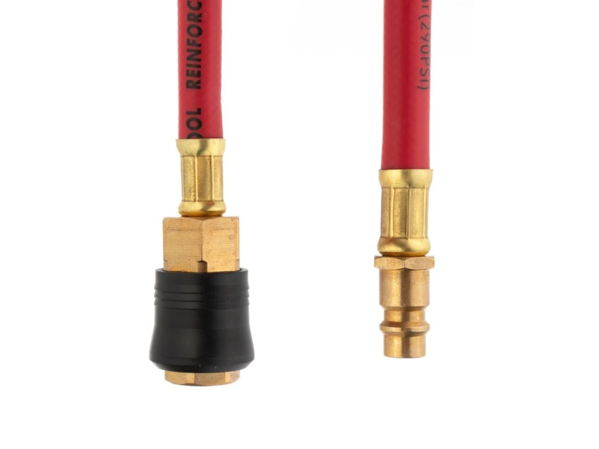 Шланг гібридний професійний, 20 атм, 6*11 мм, 15 м, з латунними швидкороз'ємними з'єднаннями, STORM INTERTOOL PT-1765 