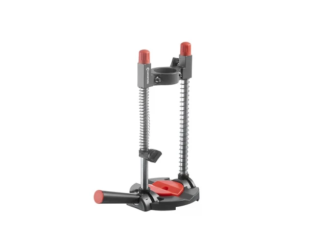 Стойка для дрели наклонная 0-45 градусов, мобильная INTERTOOL HT-0092 