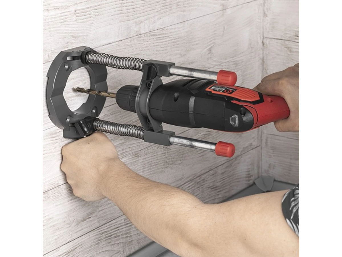 Стойка для дрели наклонная 0-45 градусов, мобильная INTERTOOL HT-0092 