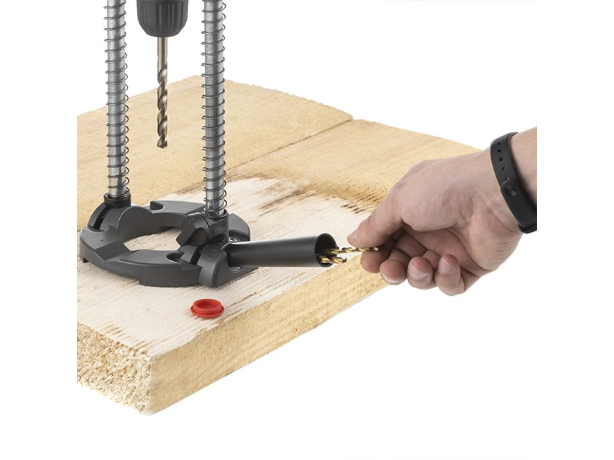 Стойка для дрели наклонная 0-45 градусов, мобильная INTERTOOL HT-0092 