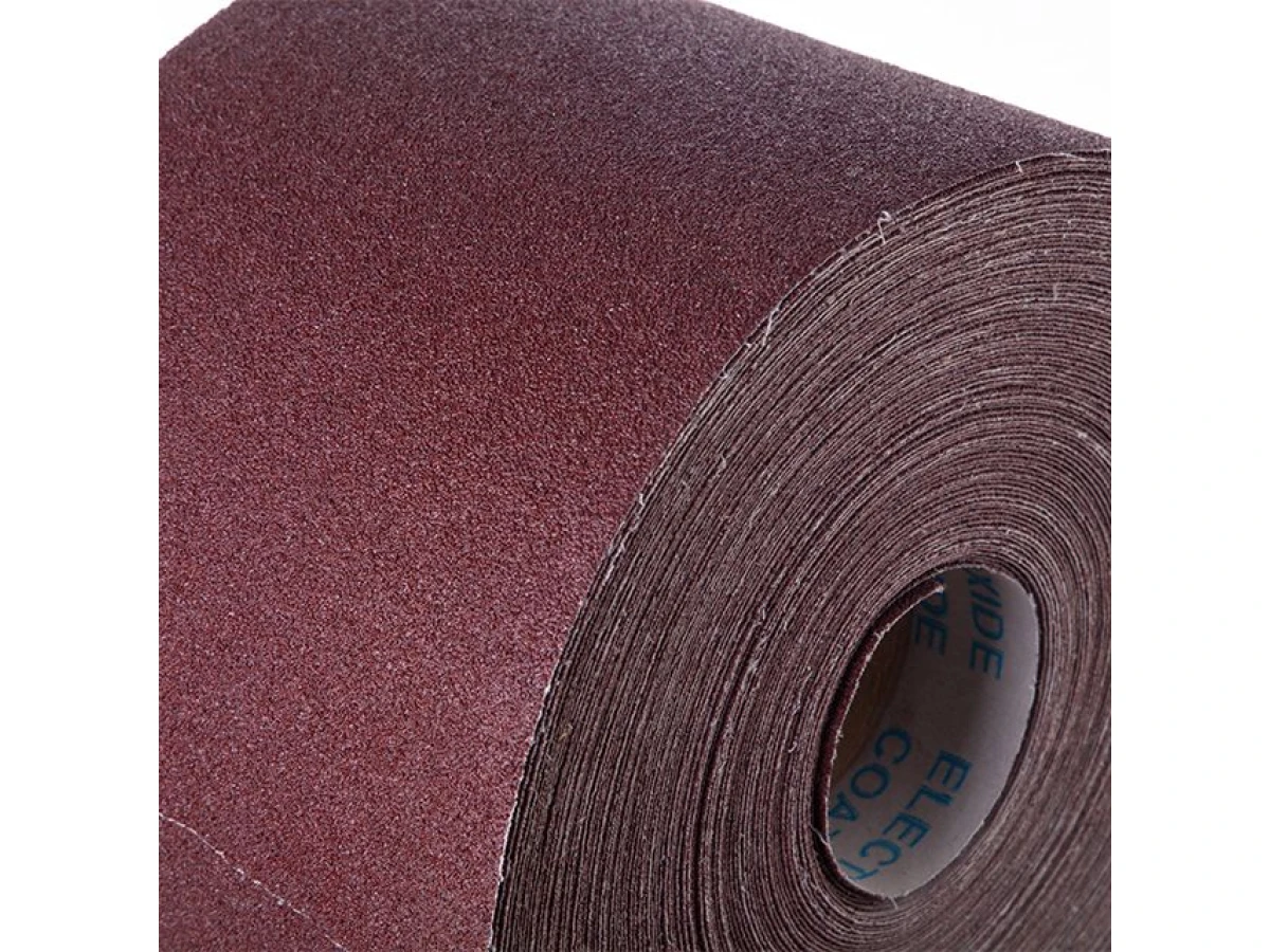 Шлифовальная шкурка на тканевой основе К40, 20 cм x 50 м INTERTOOL BT-0714 