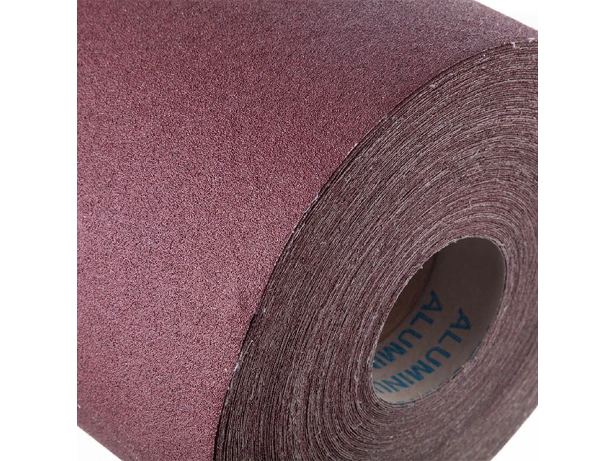 Шлифовальная шкурка на тканевой основе К60, 20 cм x 50 м INTERTOOL BT-0716 