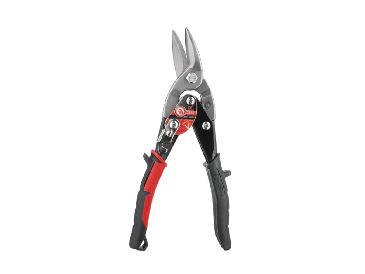 Ножиці по металу 250 мм праві, CrMo INTERTOOL NT-0501 