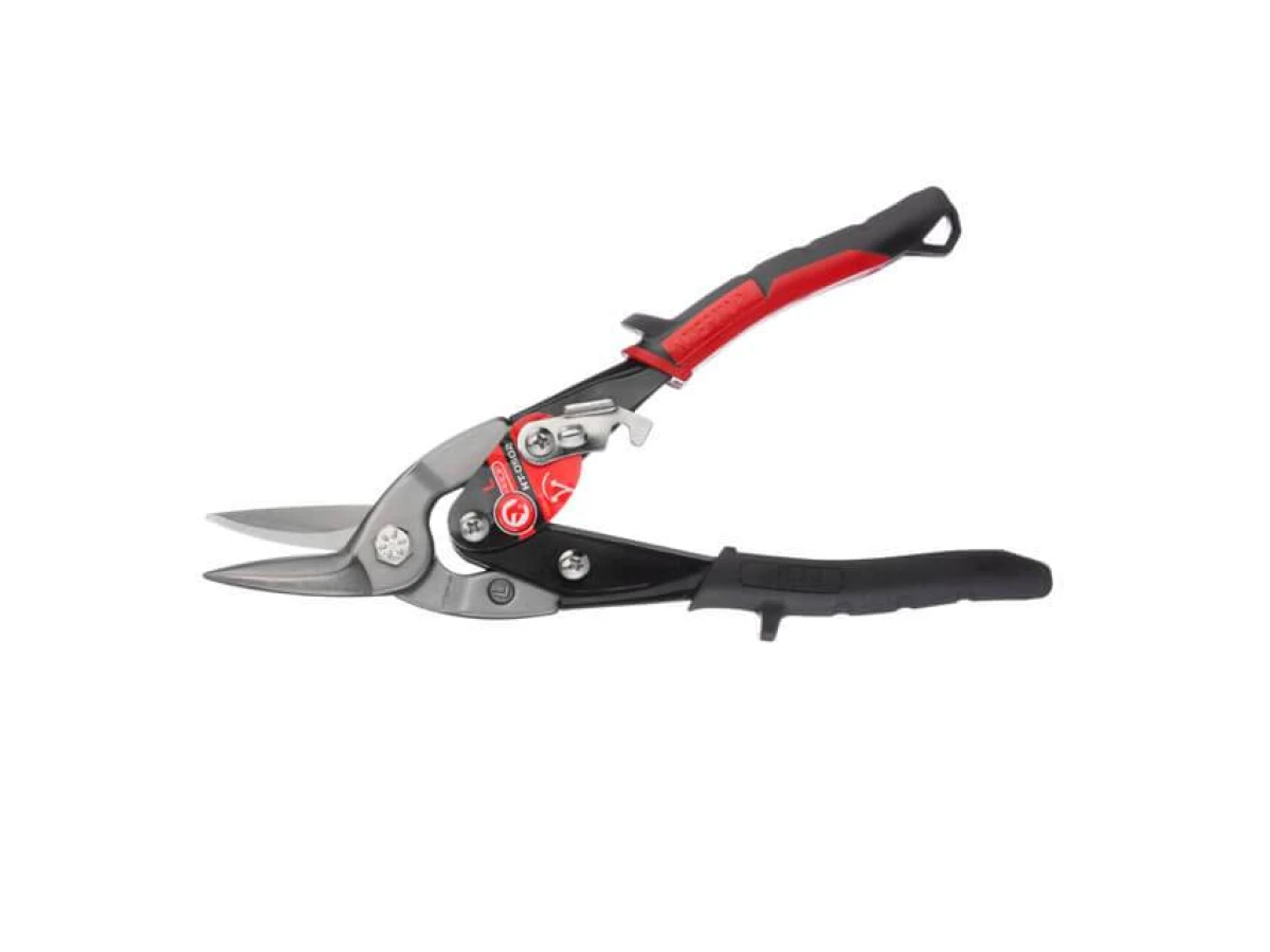 Ножиці по металу 250 мм ліві, CrMo INTERTOOL NT-0502 