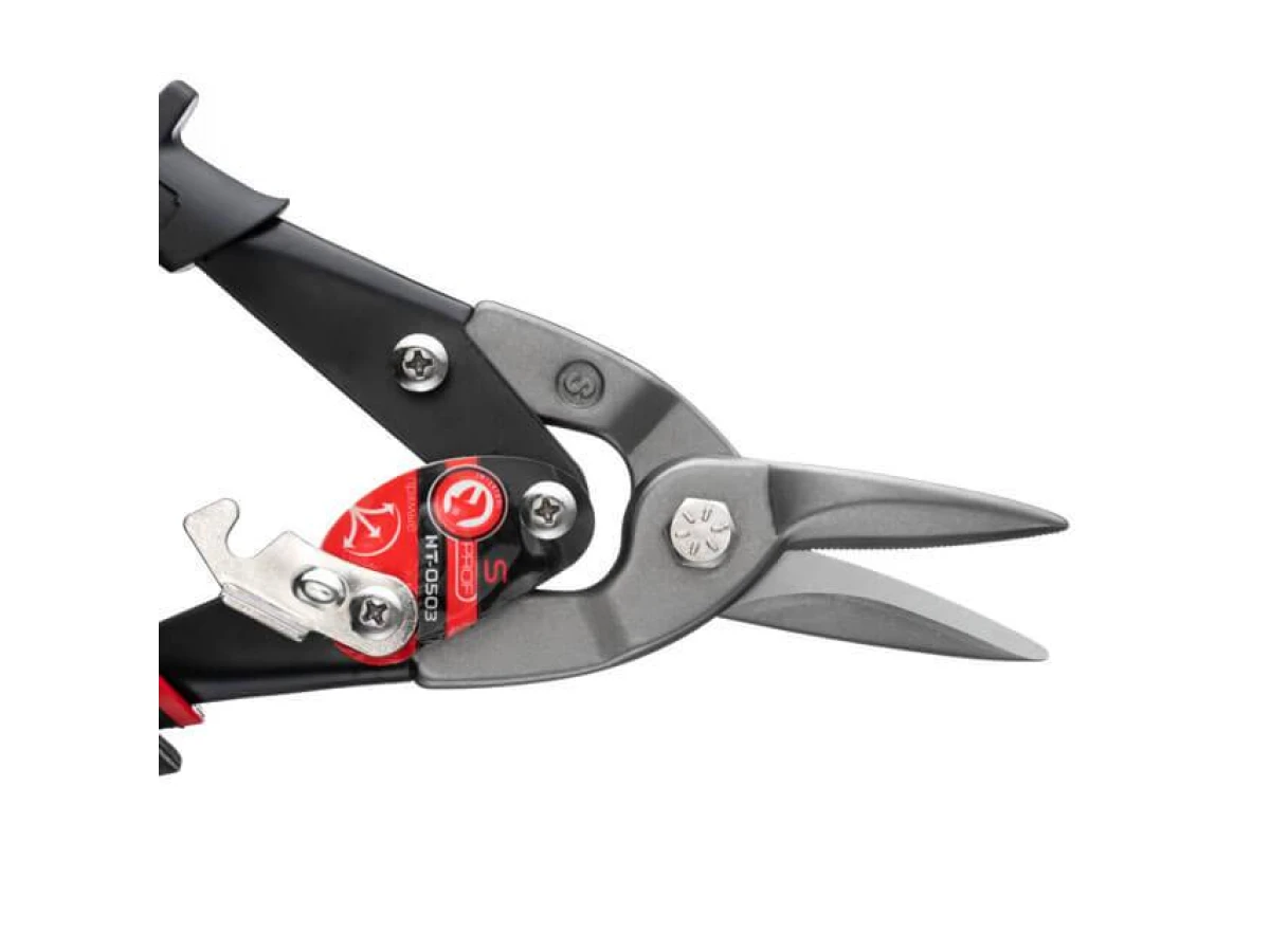 Ножиці по металу 250 мм, прямі, CrMo INTERTOOL NT-0503 