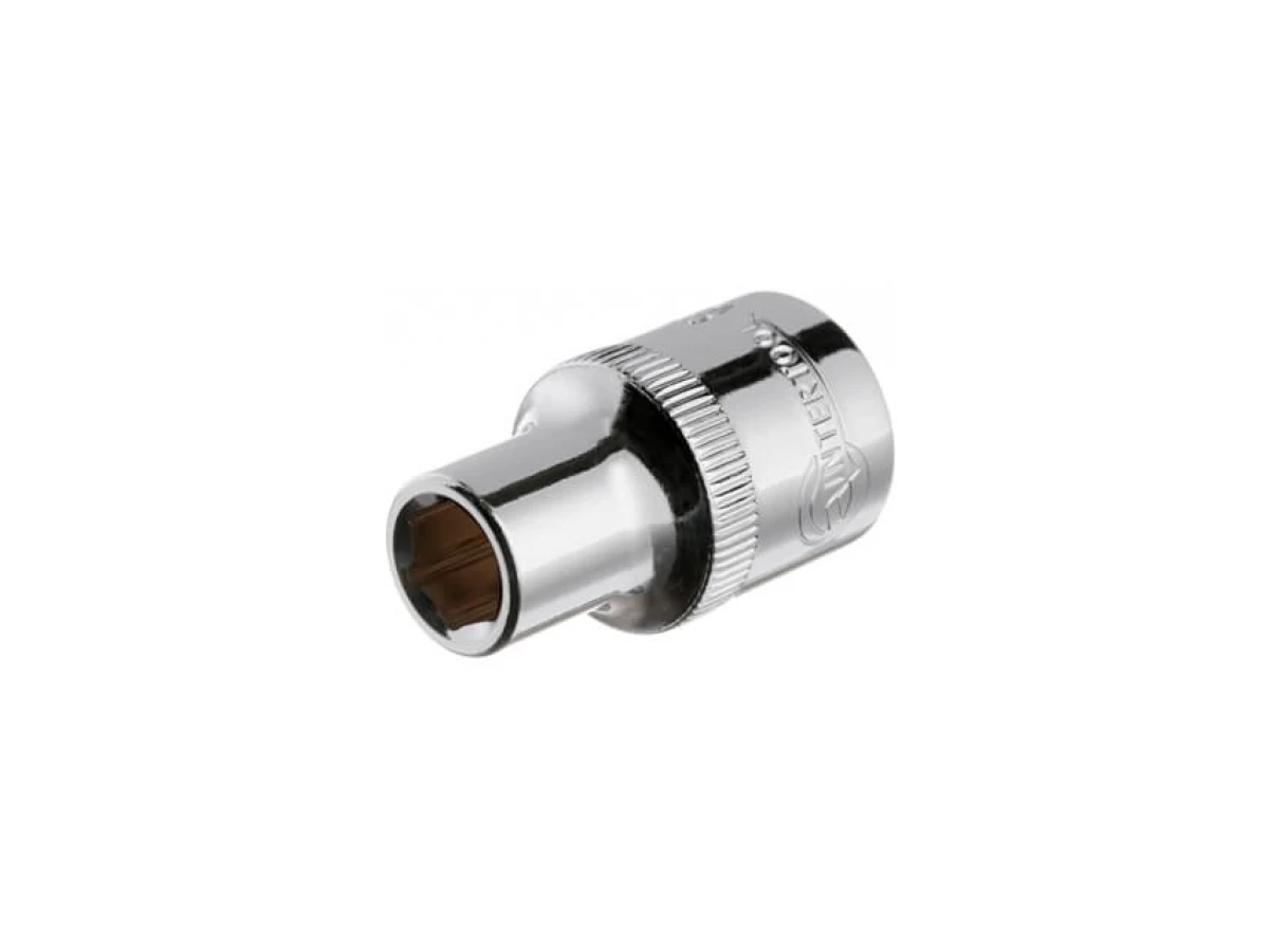 Головка шестигранна 1/2" 9*38 мм CrV INTERTOOL ET-0009 