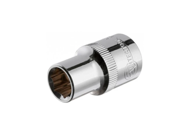 Головка шестигранна 1/2" 11*38 мм CrV INTERTOOL ET-0011 
