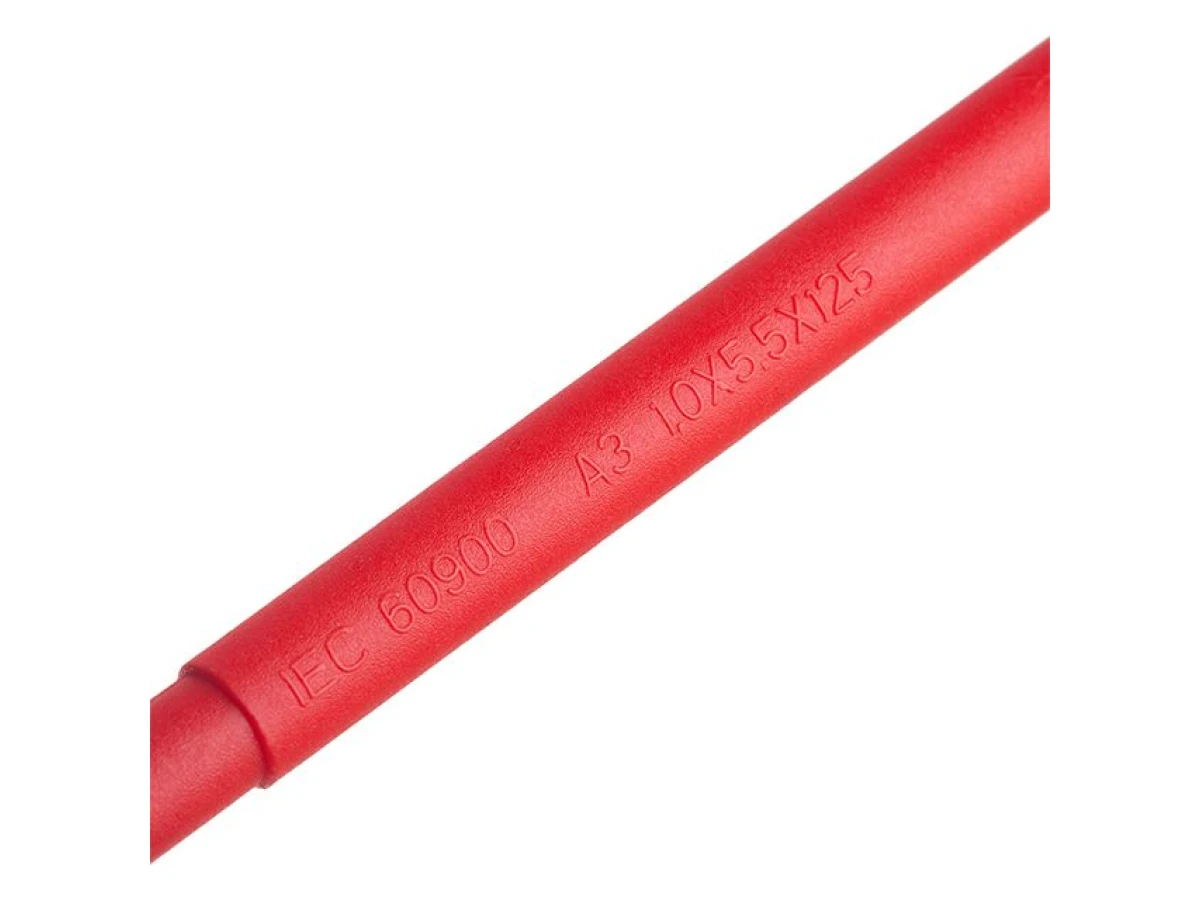 Викрутка шліцева ізольована 1*5,5 мм, 125 мм, 1000 В INTERTOOL VT-3206 