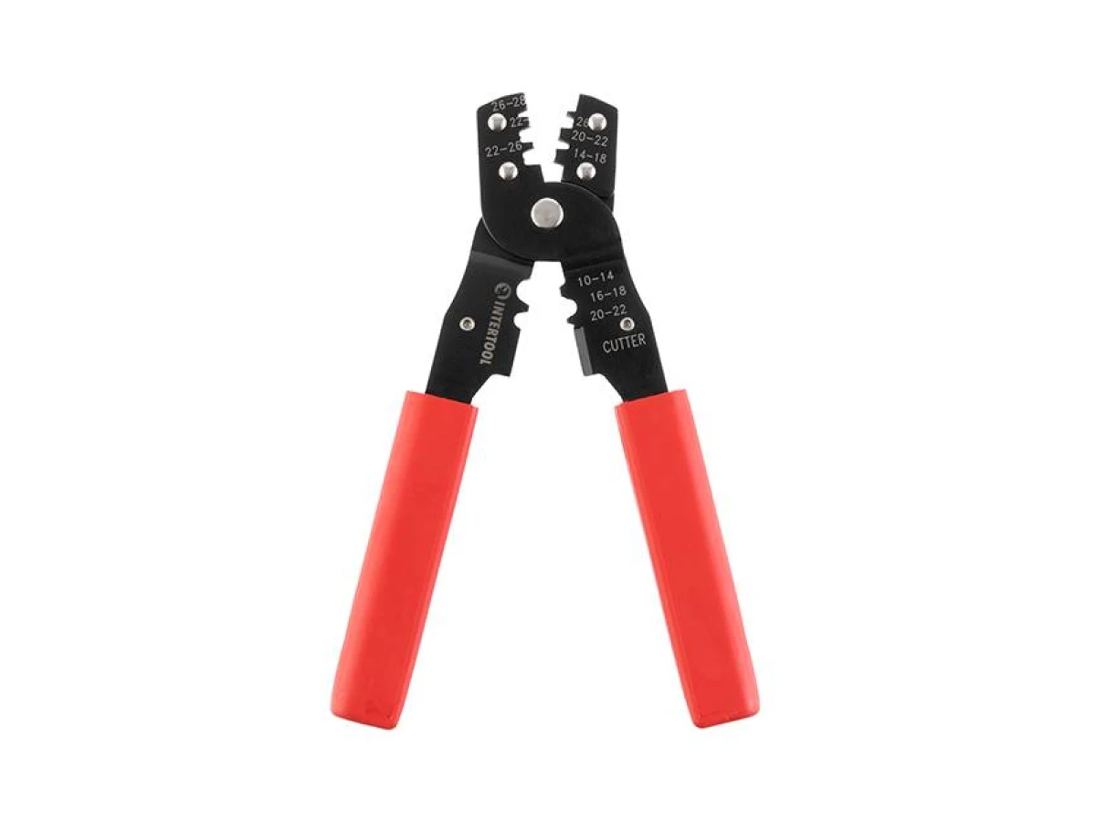 Кліщі обтискні (0,08 – 5,0 мм) INTERTOOL HT-7053 