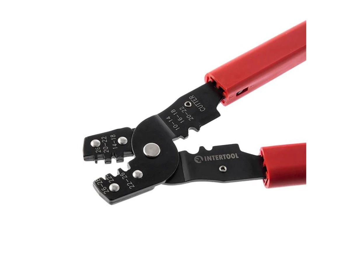 Кліщі обтискні (0,08 – 5,0 мм) INTERTOOL HT-7053 