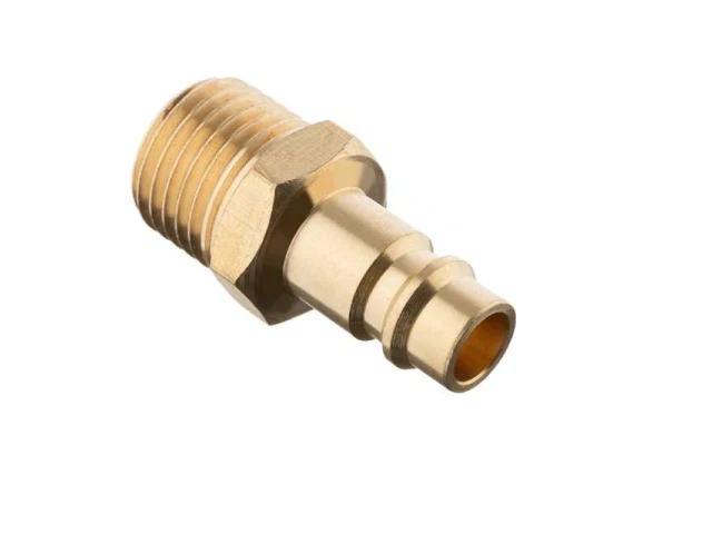 Перехідник із зовнішньою різьбою 1/2 на штирьову частину швидкороз'ємного з'єднання INTERTOOL PT-1823 