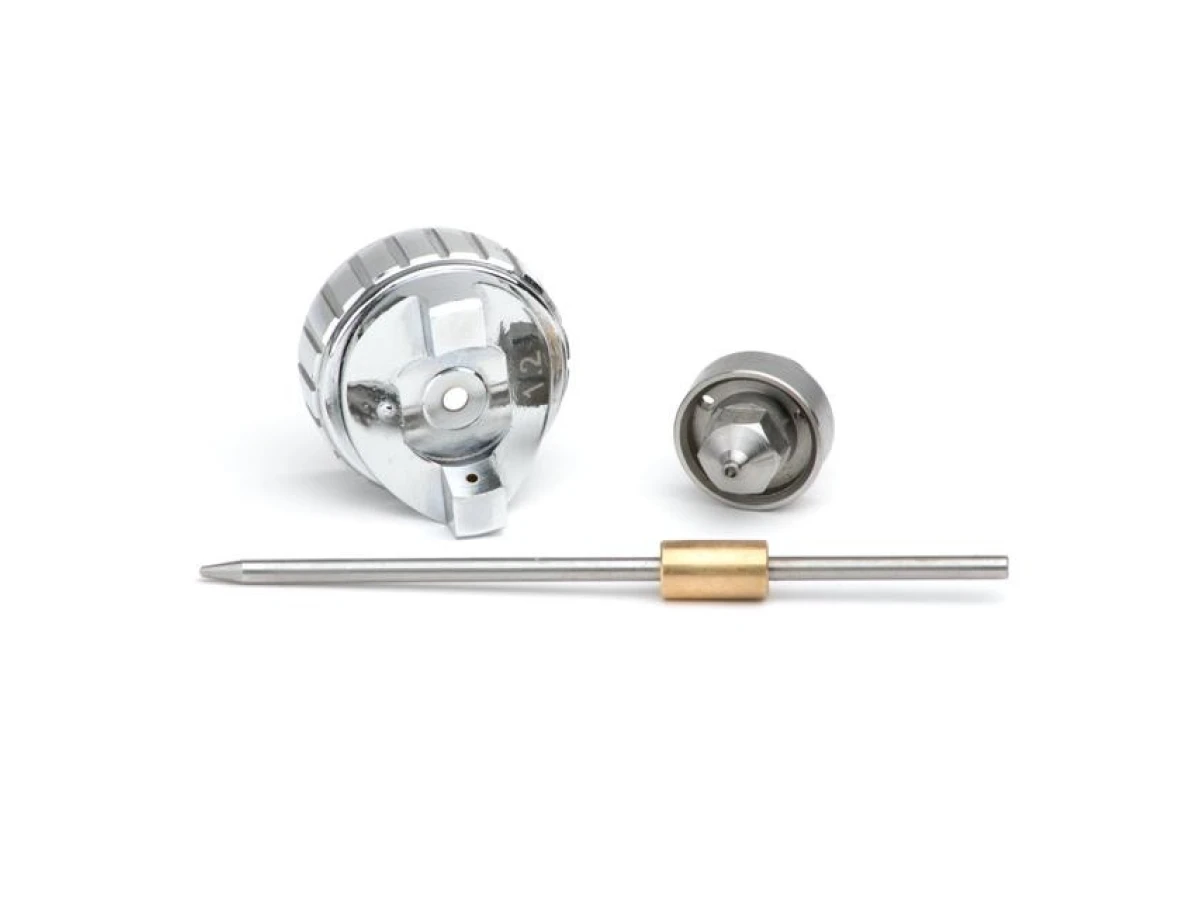 Комплект форсунки 1.2 мм для фарбопульта LVMP mini PT-0129 (дюза, повітряна головка, голка) INTERTOOL PT-2109 