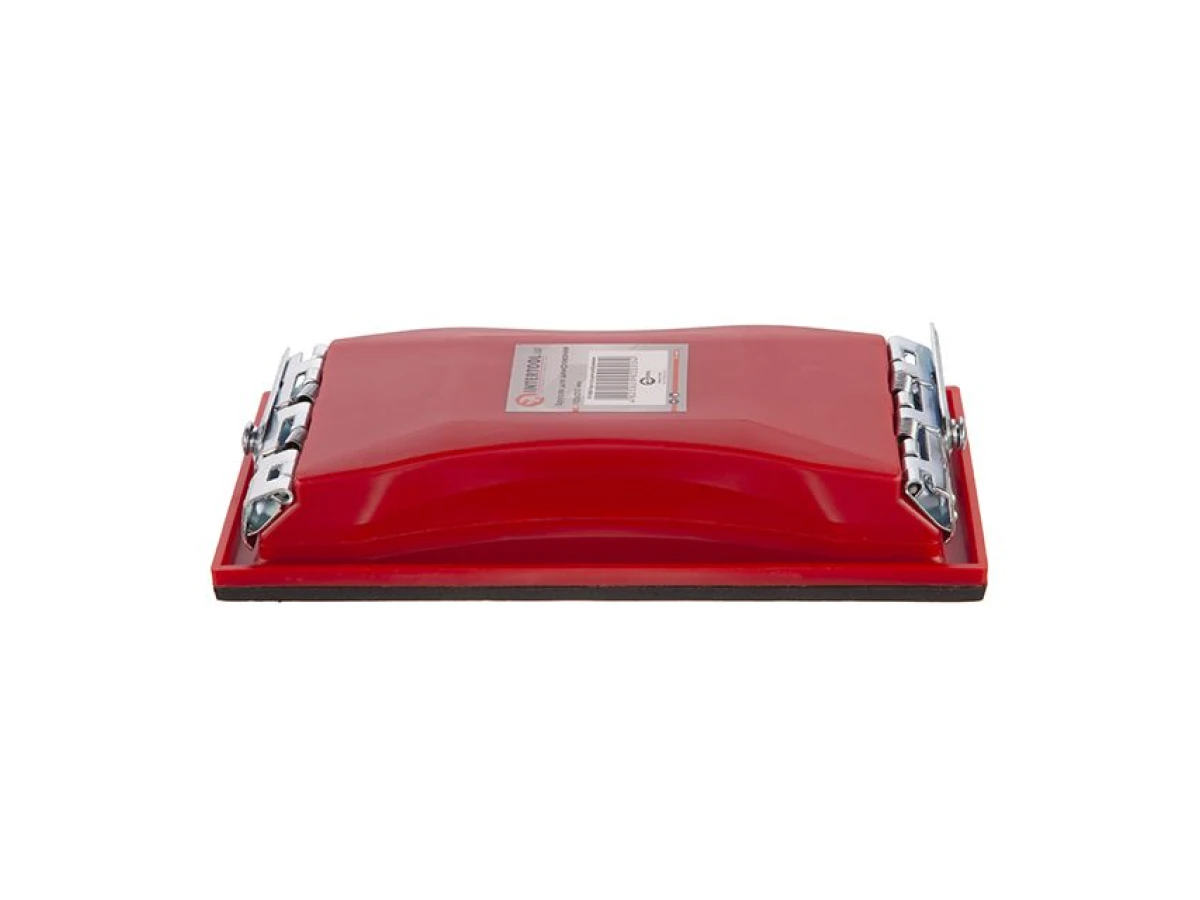 Брусок для шліфування 100x210 мм, металевий затискач для швидкої та надійної фіксації INTERTOOL HT-0002 