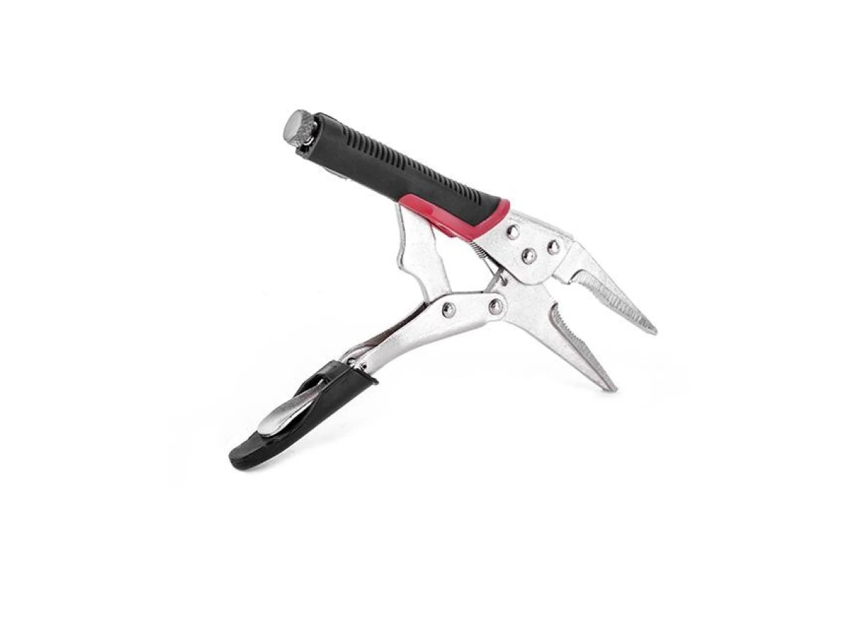 Клещи зажимные универсальные 230 мм удлиненные, Cr-V INTERTOOL UT-5204 