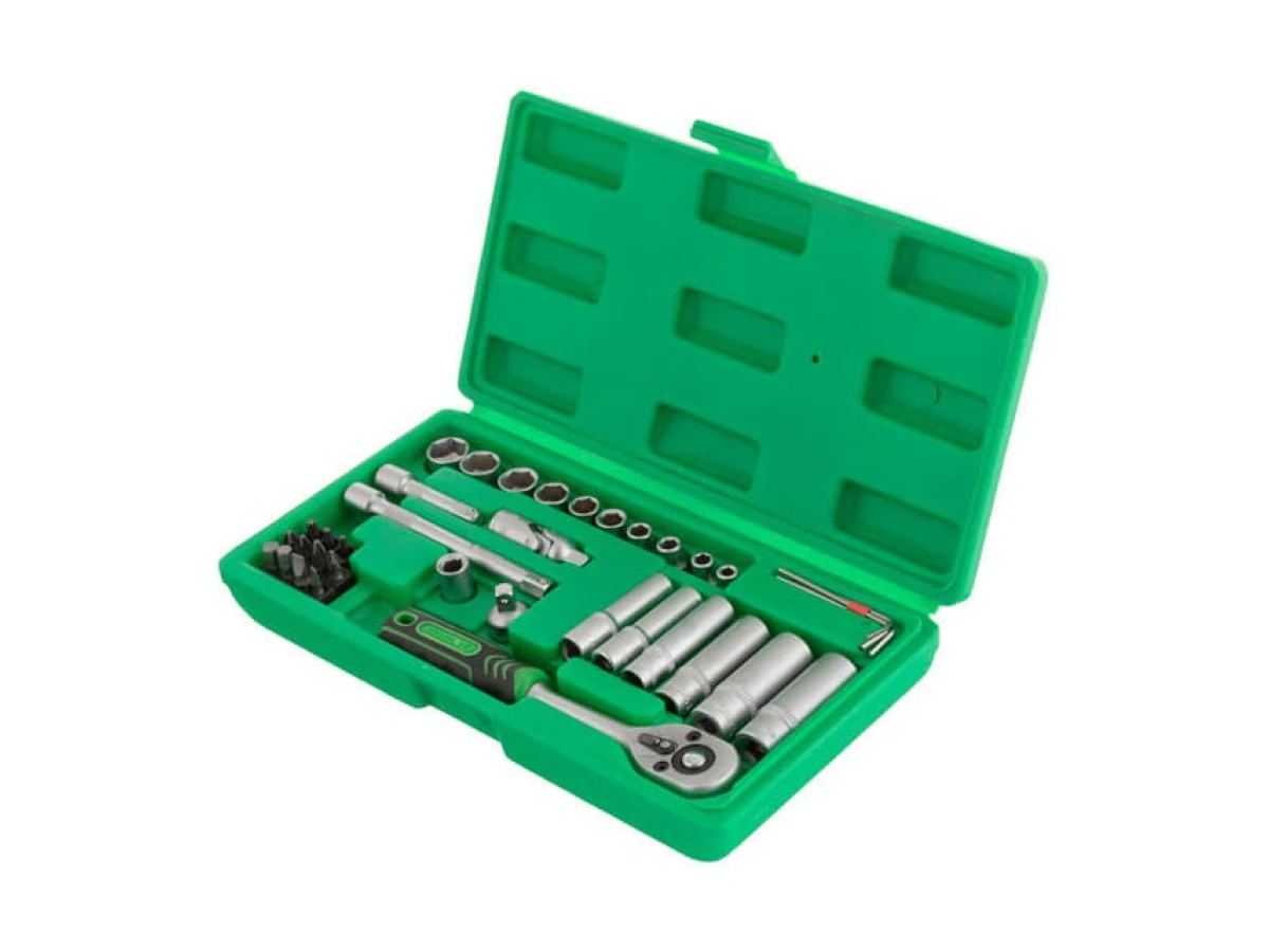 Набір інструментів 36 од., 1/4" INTERTOOL ET-6036SP 