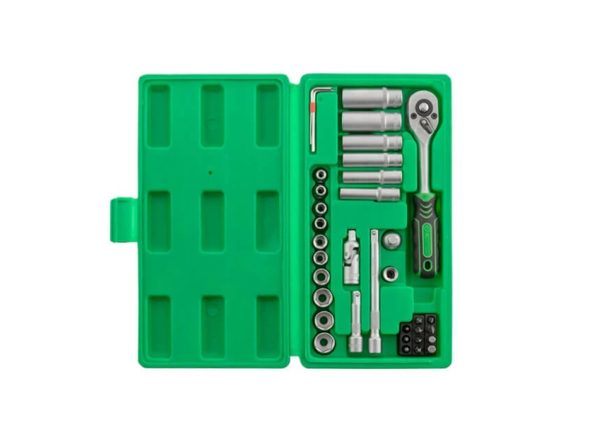 Набір інструментів 36 од., 1/4" INTERTOOL ET-6036SP 