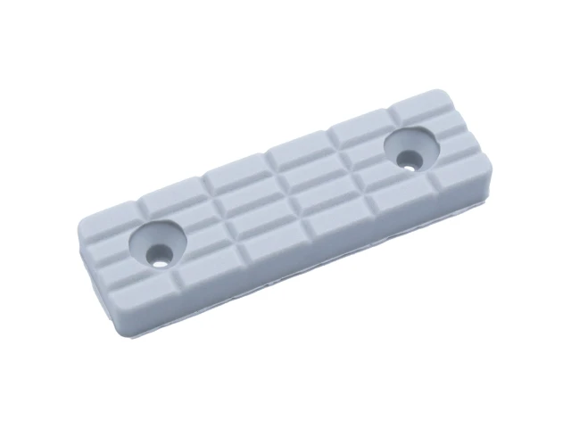 Меблева ніжка з тисненням Ф-481 (сірий пластик) 