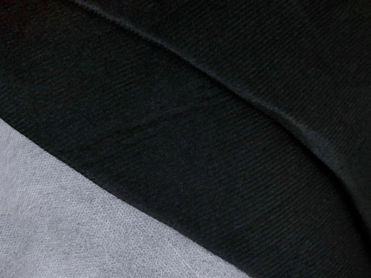 Велютин 3 мм чорний (1.5м) 