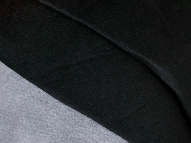 Велютин 3 мм чорний (1.5м) 