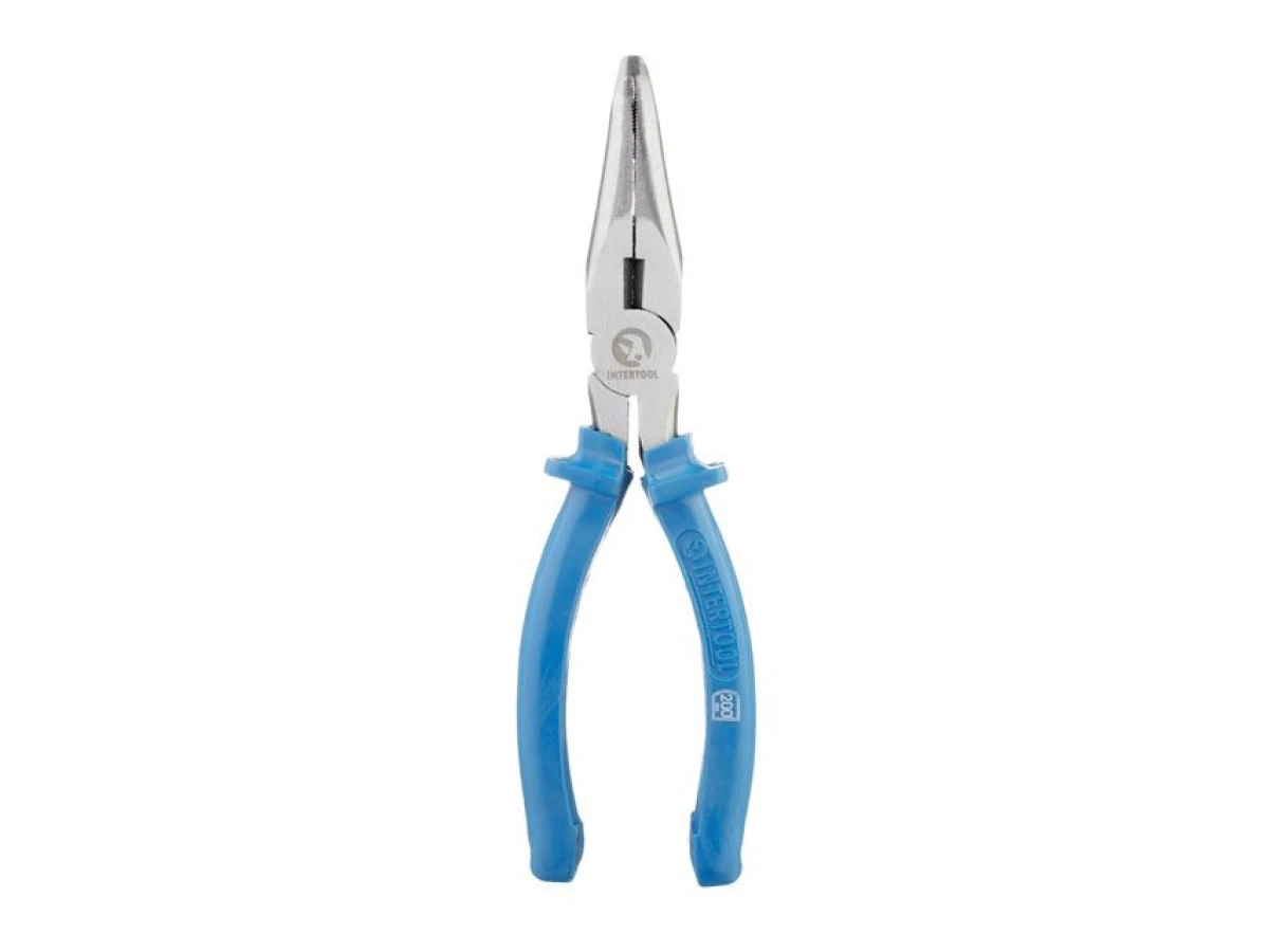 Довгогубці вигнуті 200 мм INTERTOOL HT-0126 