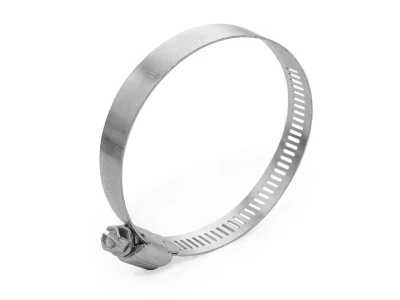 Хомут сталевий оцинкований 12,7 мм, D - 52-76 мм INTERTOOL TC-0152