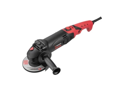 Шліфмашина кутова 1200 Вт, діаметр круга 125 мм, 5000-12000 об/хв, поворотна рукоятка INTERTOOL WT-0225