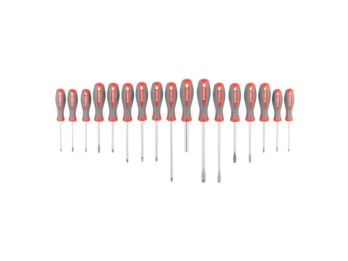 Набір викруток з комплектом насадок 114 од. INTERTOOL VT-3372 