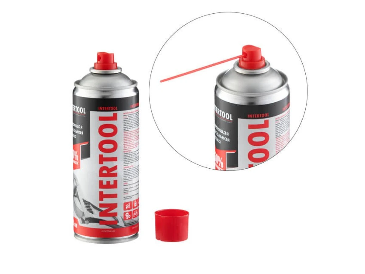 Мастило проникаюче універсальне, аерозоль 400 мл. INTERTOOL FS-4040 