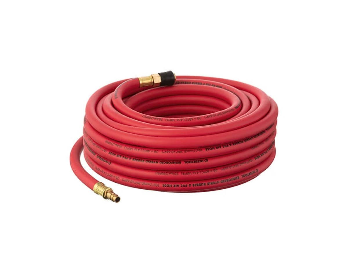 Шланг гібридний, професійний, 20 атм, 10*17мм, 20м з латунними швидкороз'ємними з'єднаннями, STORM INTERTOOL PT-1782 