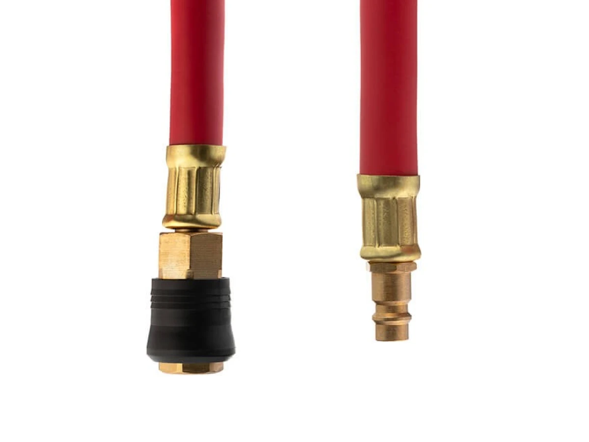 Шланг гібридний, професійний, 20 атм, 10*17мм, 20м з латунними швидкороз'ємними з'єднаннями, STORM INTERTOOL PT-1782 