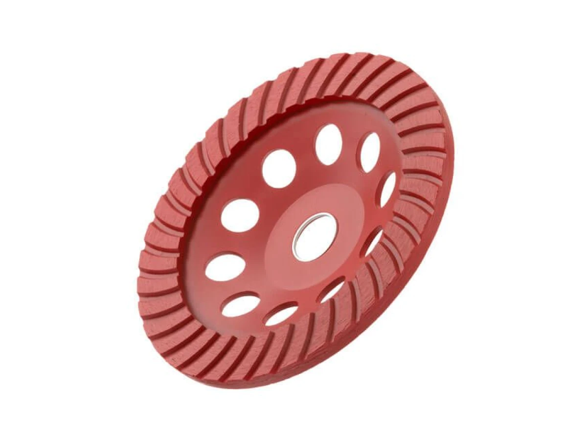 Фреза шліфувальна торцева алмазна Turbo 150 x 22.2мм INTERTOOL CT-6250 