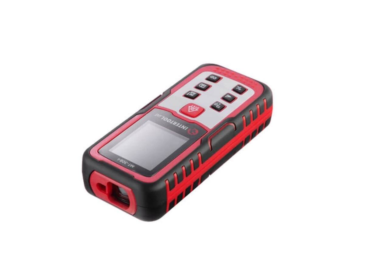 Дальномер лазерный 60м, цветной дисплей INTERTOOL MT-3086 
