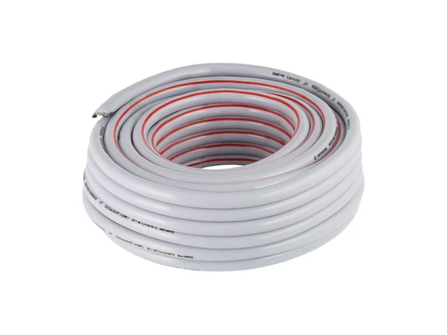 Шланг садовий для поливу 5-ти шаровий 1/2", 20 м, армований PVC INTERTOOL GE-4132 
