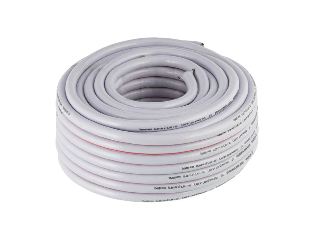 Шланг садовий для поливу 5-ти шаровий 1/2", 30 м, армований PVC INTERTOOL GE-4133 